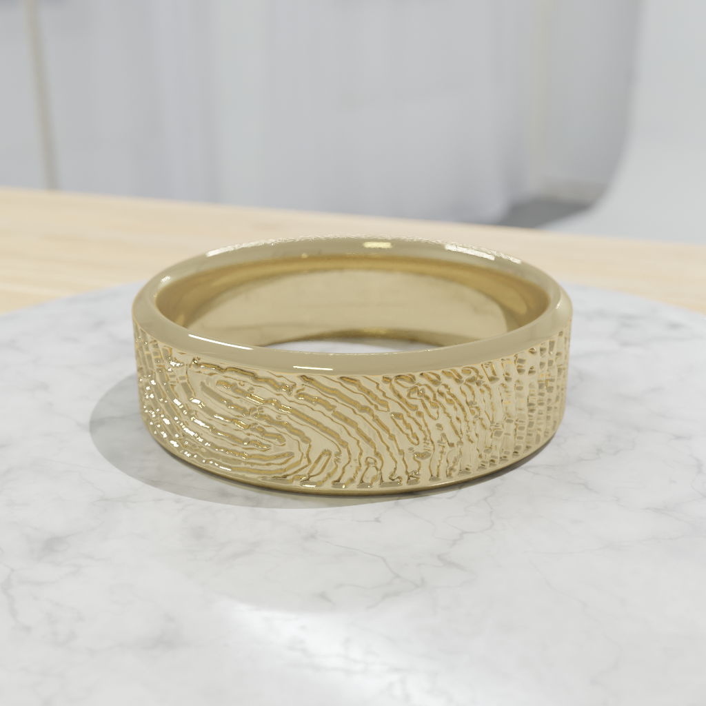 Telesto in Solid Gold