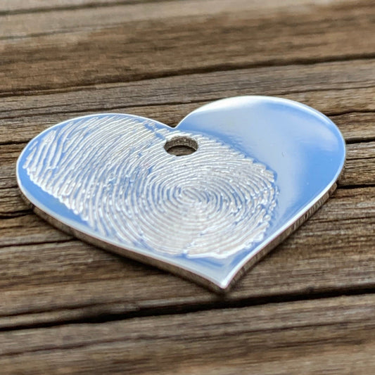 Heart Charm in Solid 10k Gold