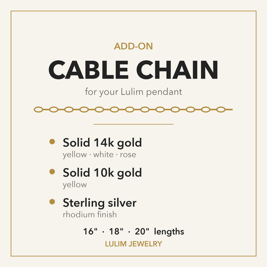 Cable chain add-on